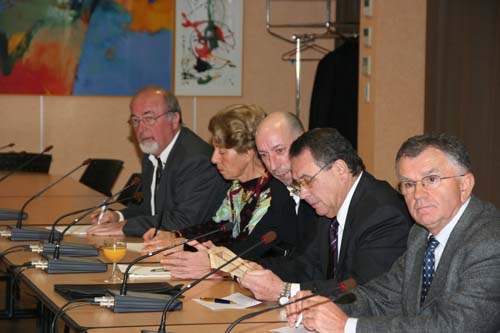 Visite d’Yves Hubert (Président du Conseil de Surveillance, CNCE)