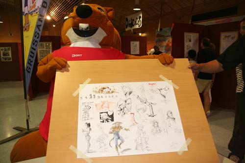 Pour la 5ème année consécutive, la CELR était partenaire des Rencontres de la BD de Gruissan