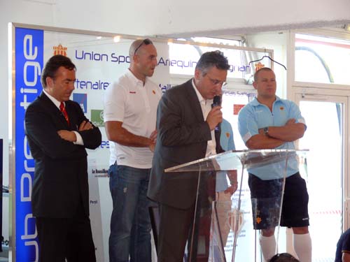 La CELR parrain du match USAP/CSBJ*